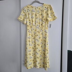 Floral Yellow Dress